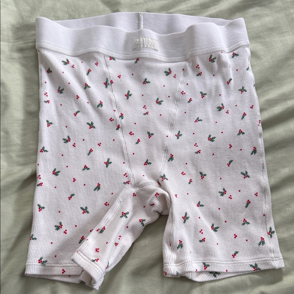 SKIMS Cotton Ribbed Boxer - Holly
